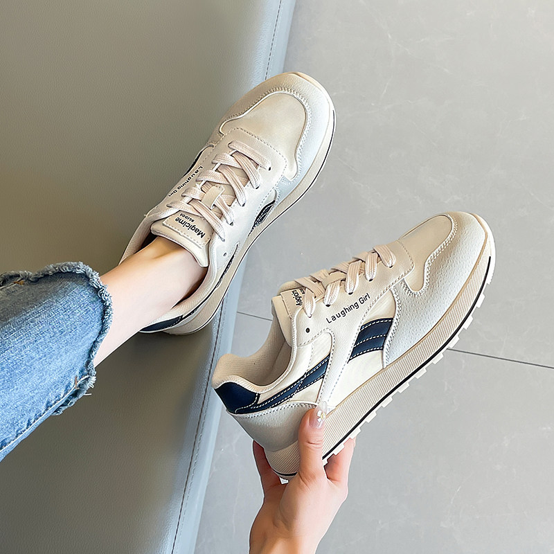 奥古狮登华夫阿甘鞋女2026新款春冬百搭轻便休闲板鞋显脚小厚底老,淘宝优惠券,粉丝福利购,淘宝优惠卷