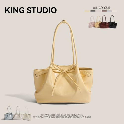 Портативная корзина, сумка через плечо, модная сумка на одно плечо с бантиком, Южная Корея