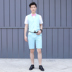 Người đàn ông phù hợp nhất với anh em mùa hè vest vest quần short ba mảnh nam đám cưới ngắn tay phù hợp với đám cưới phù hợp với dịch vụ nhóm - Suit phù hợp quần tây nam đẹp Suit phù hợp