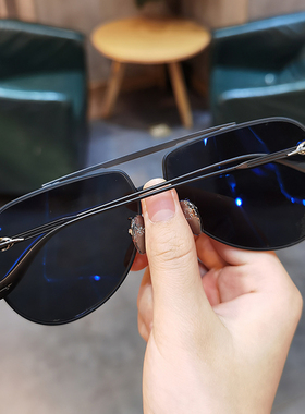 简丹萝心潮大框双梁蛤蟆墨镜