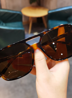 简丹太阳镜方框复古男女