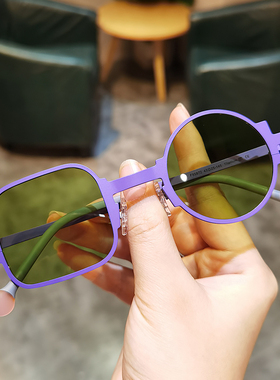 简丹一方一圆男女个性太阳镜