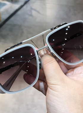 简丹萝心太阳镜男女潮加宽大脸司机镜墨镜开车专用配近视蛤蟆镜