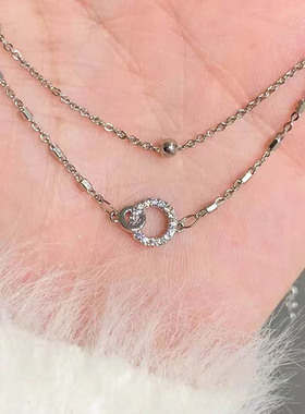 银色几何手链女轻奢冷淡风小众设计个性手串高级感精致百搭手饰潮