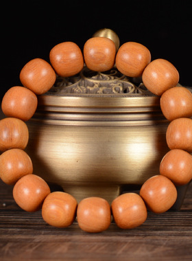 东加檀香新山檀香沉水老料老山檀香108佛珠念珠手链文玩手串