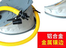 Насос 充气船打气筒 冲锋舟橡皮艇脚踏泵 钓鱼船充气床垫sup桨板充气泵