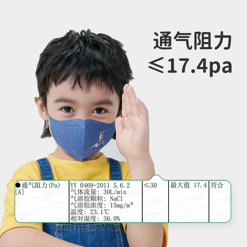 【绿鼻子】儿童0-6岁儿童口罩独立包装