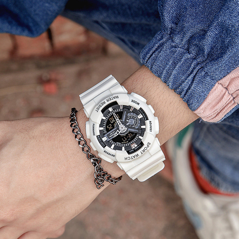 zky ins超火电子中学生运动独角兽 zky国产腕表