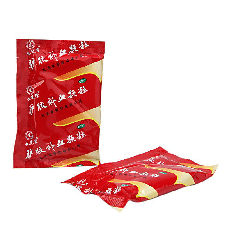 九芝堂驴胶补血颗粒30袋装阿胶补气养血女人冲剂正品_虎窝淘
