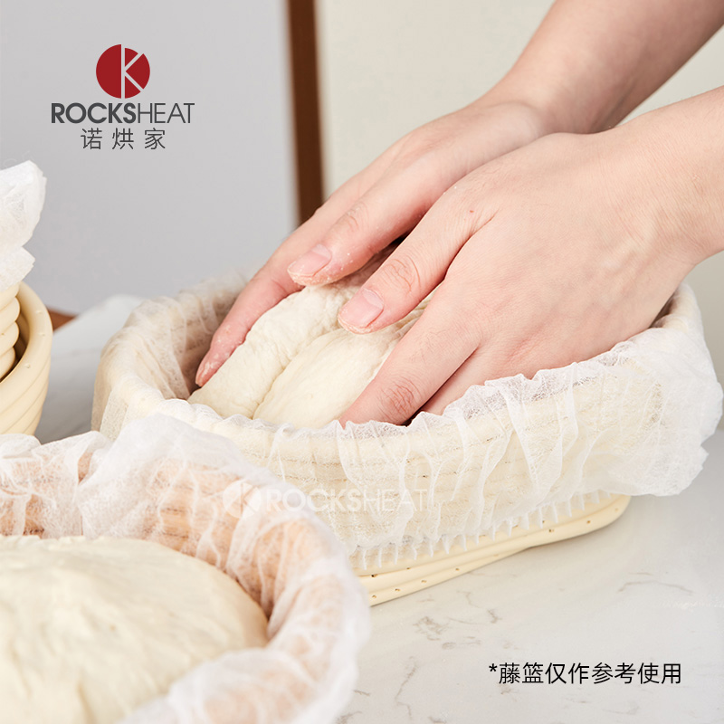 ROCKSHEAT一次性无纺布套发酵篮布套PP新料烘焙面团发酵布套 - 图2