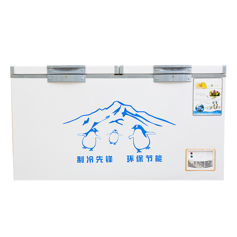 冰柜商用大容量冷藏冷冻卧式超大速冻小型超市雪糕冰柜 618L 墨香雪 冰柜商用大容量冷藏冷冻卧式超大速冻小型超市雪糕冰柜 618L 墨香雪