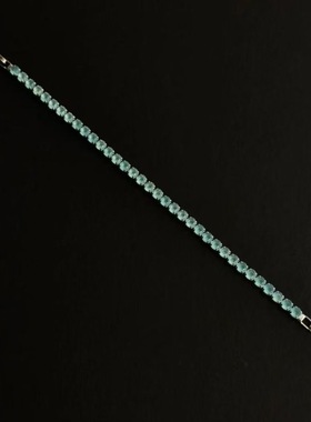 Vintage古著朦胧的蓝色夜曲手链