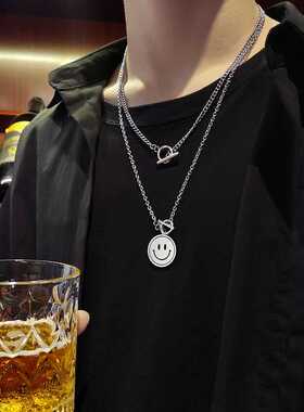 个性嘻哈可旋转百搭简约毛衣链