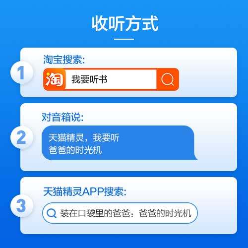 装在口袋里的爸爸 爸爸的时光机 非实体书 孩子想象力培养 科幻故事 5-12岁孩子 儿童幼儿早教启蒙 天猫精灵有声内容,淘宝优惠券,粉丝福利购,淘宝优惠卷