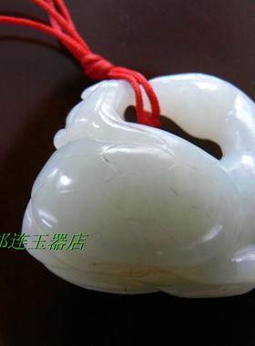 如意把件和田玉籽料