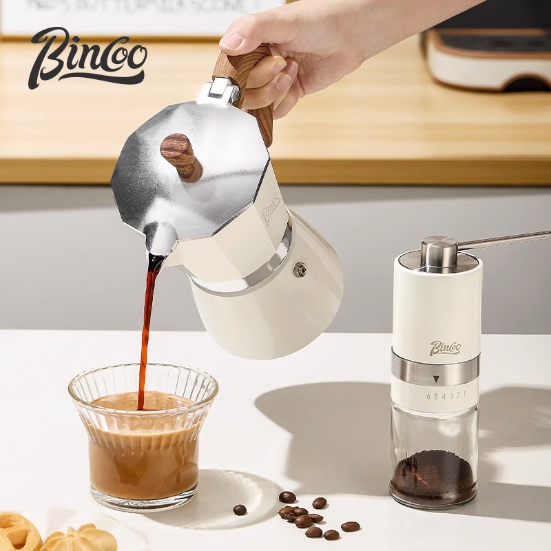 Bincoo摩卡壶煮咖啡器具家用便携意式萃取手冲咖啡壶套装户外小型-图2