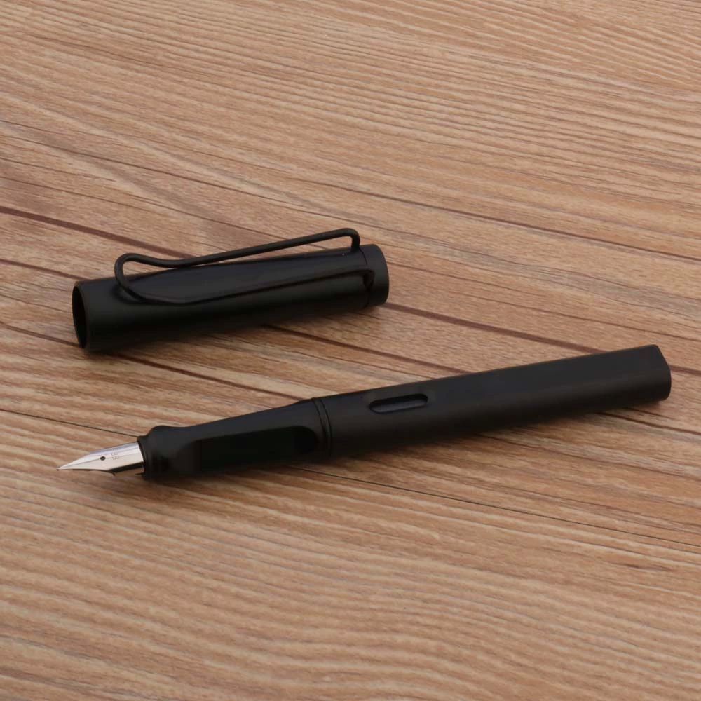 Posture Correction Matte Black 860 Fountain Pen EF Nib Plast - 图0