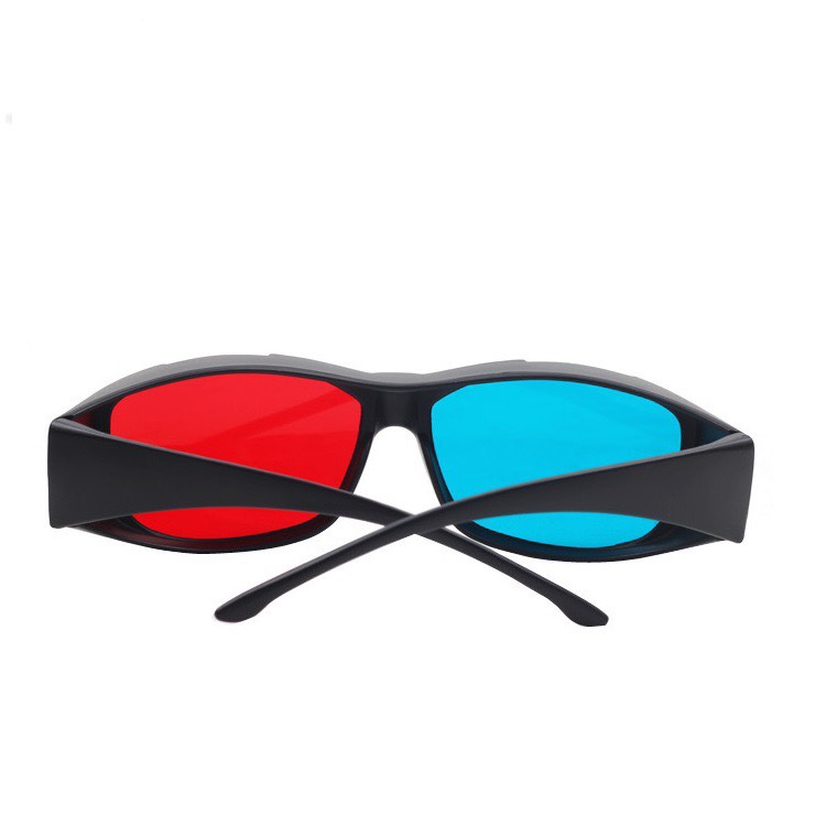 NEW Fashion Universal type 3D glasses/Red Blue Cyan 3D glass