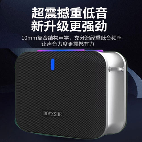 睹音之声BT12 11无线蓝牙音箱高音质家用K歌音响麦克风一体低音炮 - 图2
