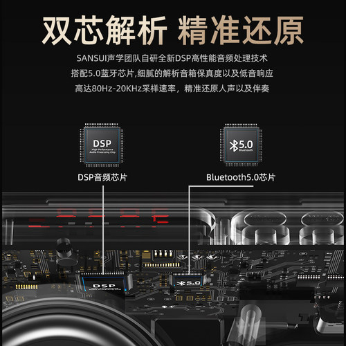 睹音之声BT12 11无线蓝牙音箱高音质家用K歌音响麦克风一体低音炮 - 图1