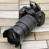 Nikon d5300 entry-level SLR camera for home use by novices