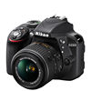 Nikon d3400 entry-level SLR camera for home use by novices