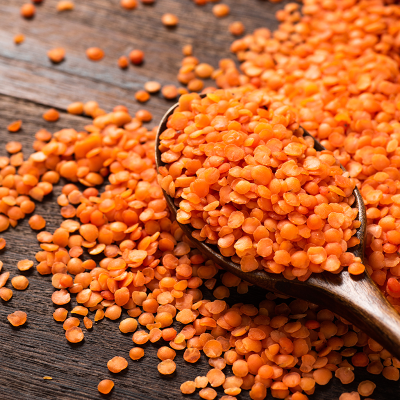 农家宝宝红扁豆 孕妇补铁红小扁豆非土耳其460g/袋现货 - 图1