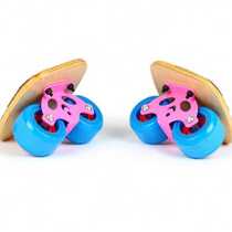 2015 Leopard Drift Plate Two-piece Skateboard Big Board Blue Magic Maple Wood Drift Plate O