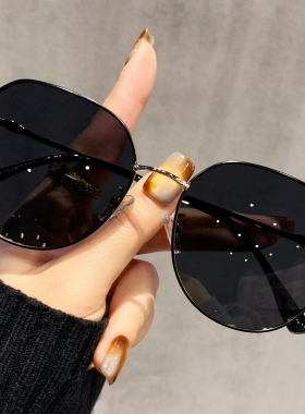 偏光大框开车防紫外线墨镜女