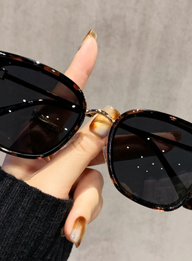 茶色猫眼偏光防紫外线墨镜女开车