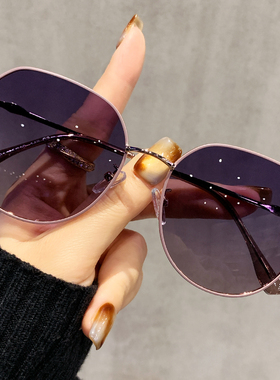 大框偏光防紫外线显瘦太阳镜女