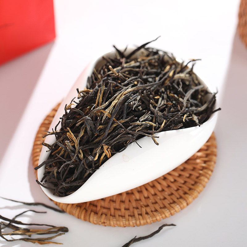 中茶茶叶 云南滇红红茶1号袋装散茶300g 中粮茶叶 - 图1