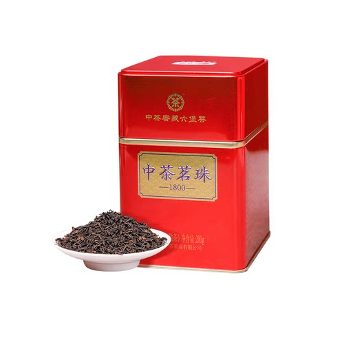 中茶窖藏六堡茶茗珠1800特级六堡茶200g黑茶茶叶中茶官方旗舰店-图3