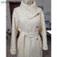 Thick warm double-sided cashmere coat camel color does not pill