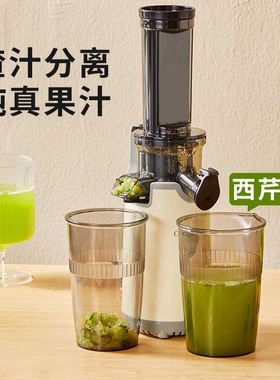 奥克斯榨汁机渣汁分离小型原汁机