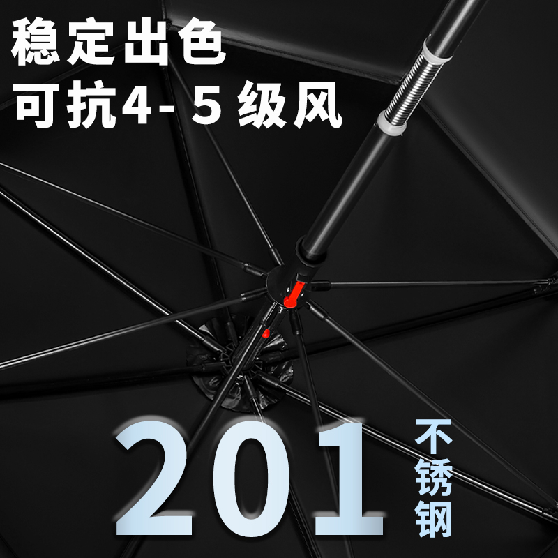 戴威营钓鱼伞户外专用雨伞2024新款防雨晒大钓伞新型拐杖遮阳伞-图1