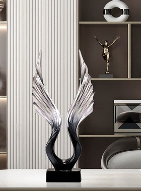 热销大展宏图摆件室内玄关办公室酒柜客厅电视柜轻奢装饰品创意摆