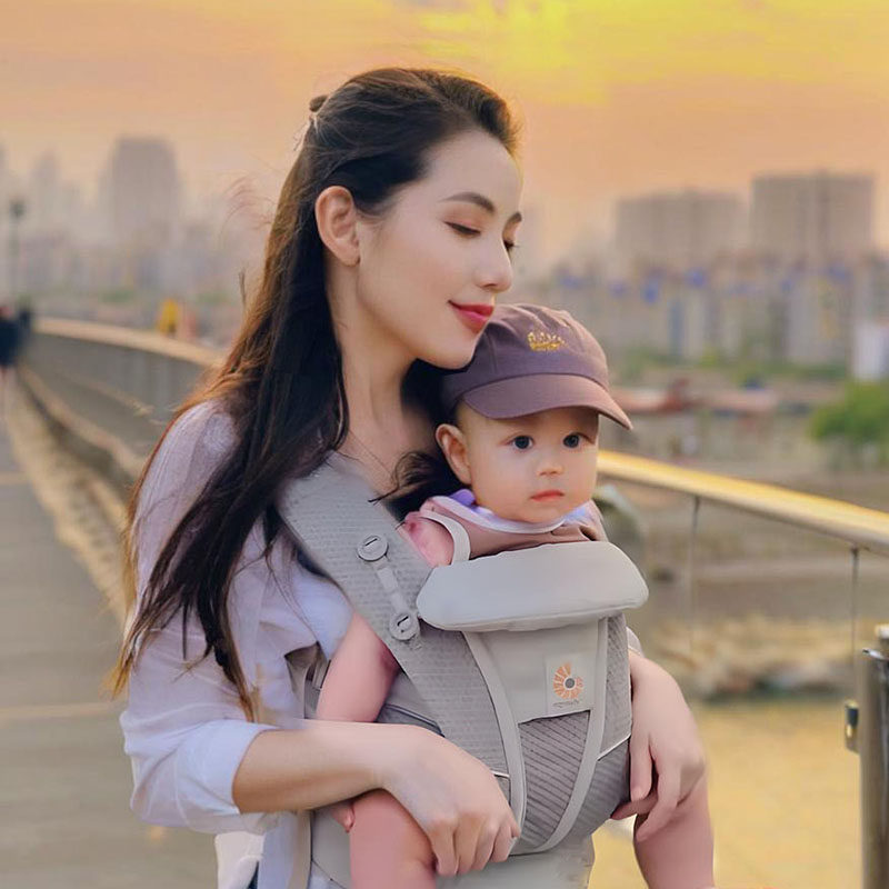 breeze婴儿背带前后两用前抱式初新生二月狗宝宝抱娃神器ergo腰凳,淘宝优惠券,粉丝福利购,淘宝优惠卷