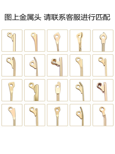 Austausch und Reparatur von Brillenbügelzubehör aus Metall
