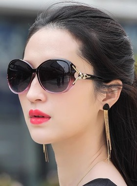 女韩版圆脸大框显瘦开车太阳镜