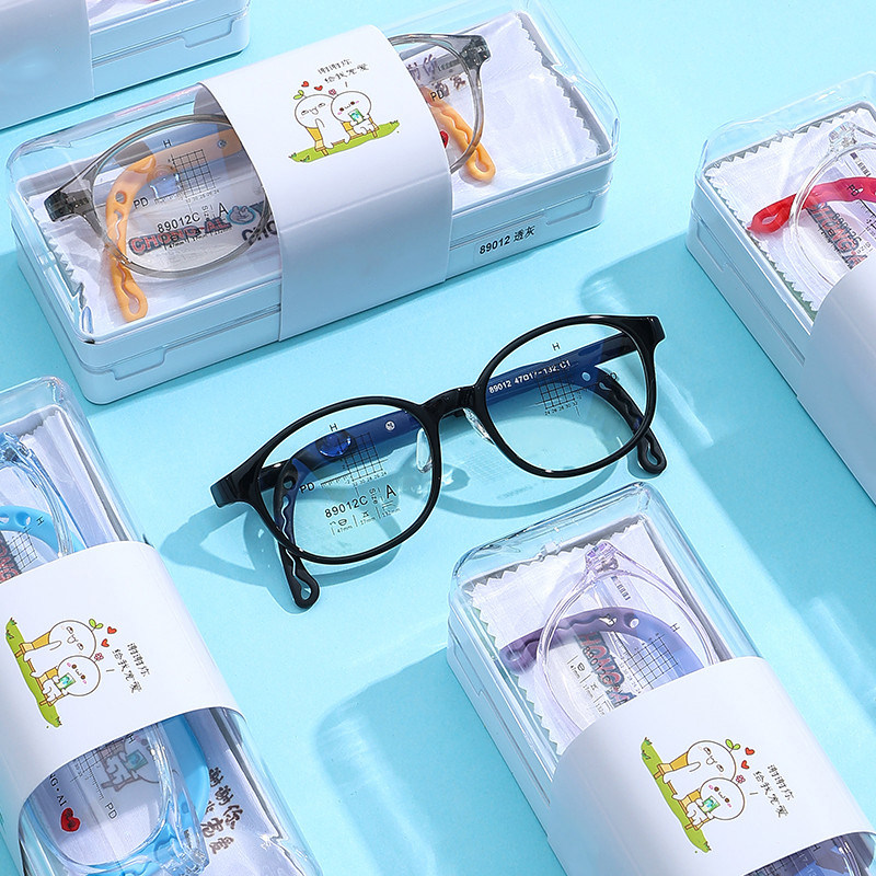 TR90儿童镜框男女孩配远近视散光有度数眼睛架硅胶鼻托防滑眼镜框,淘宝优惠券,粉丝福利购,淘宝优惠卷