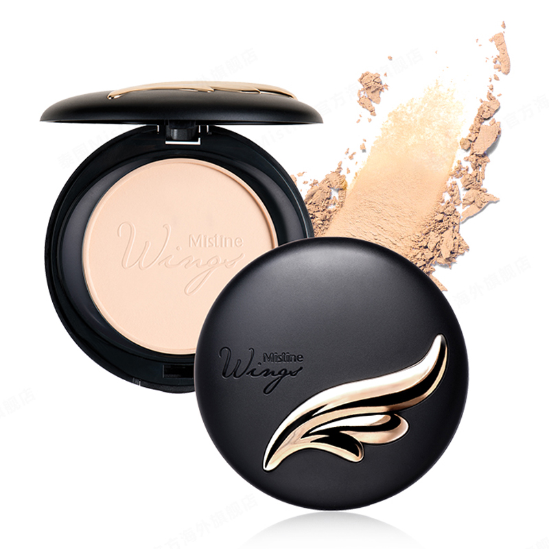 慕恩化妆品专营店泰国Mistine羽翼粉饼粉底干粉持久定妆遮瑕防水控油防晒粉饼正品3
