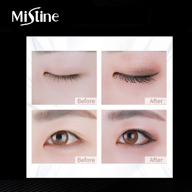 慕恩化妆品专营店泰国女睫毛膏mistine正品4d纤长防水卷翘不晕染加密加长女纤维毛2