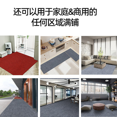 入户除尘地毯入户门地垫免洗可裁剪防滑门垫进门门口卧室家用脚垫 - 图3