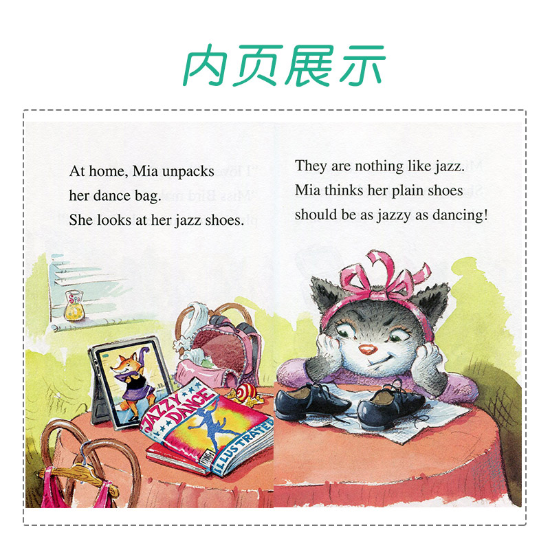 正版英文原版8册Mia米娅全套绘本 幼儿园原版英语女孩故事图画书i can read my first分级阅读物初级 mia米亚icanread认知启蒙