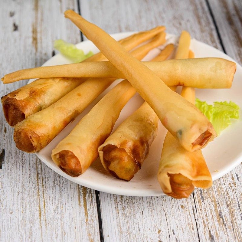 亚洲渔港象牙鲜虾卷速冻虾仁春卷半成品商用泰式炸春卷756g约42枚,淘宝优惠券,粉丝福利购,淘宝优惠卷