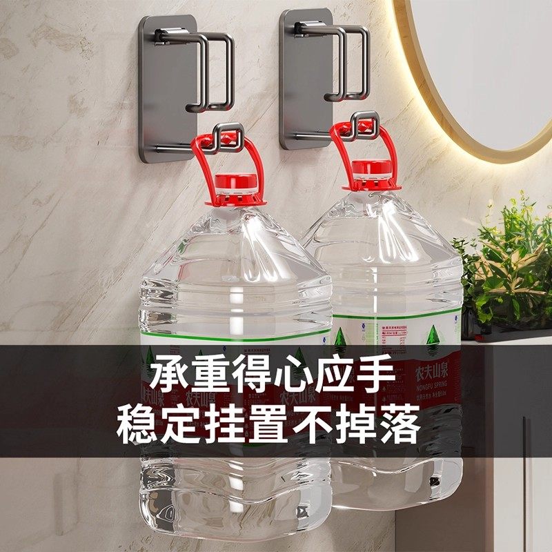 脸盆收纳架挂钩盆子卫生间免打孔浴室卫生间洗脸盆置物架挂盆神器 - 图2