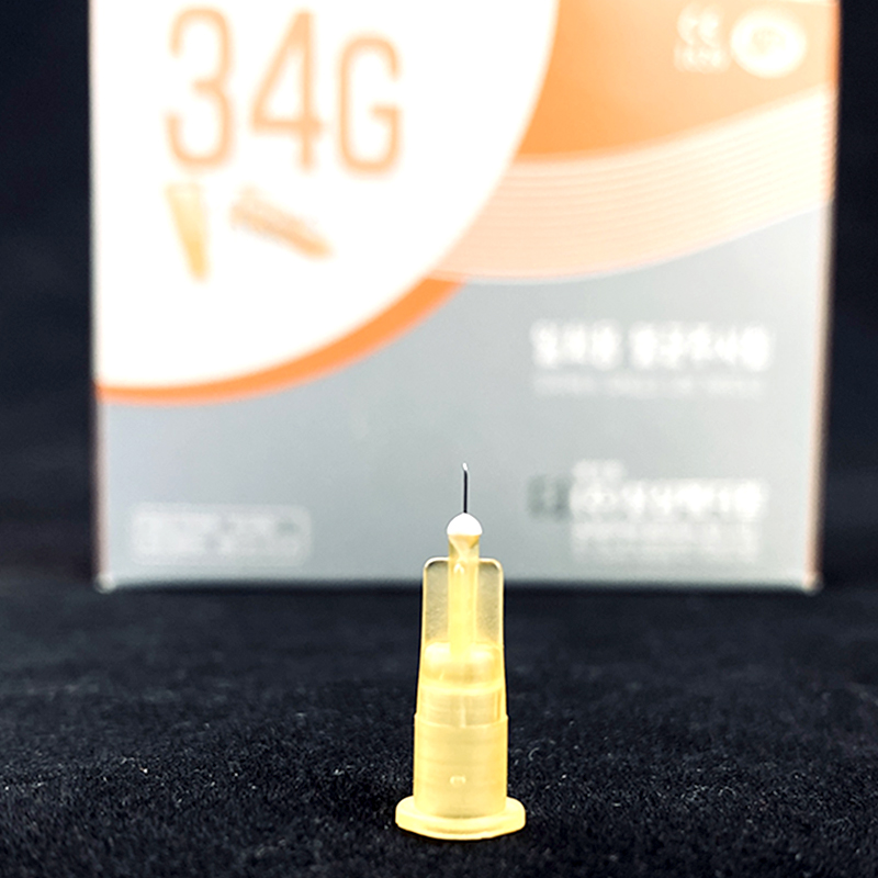 韩国进口SUNGSHIM一次性使用无菌注射超细小针头34G非无痛韩国针-图2