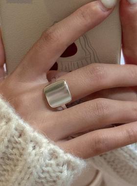 女款s925纯银戒子韩版