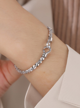 古罗珠宝纯银s925银鳞片情侣